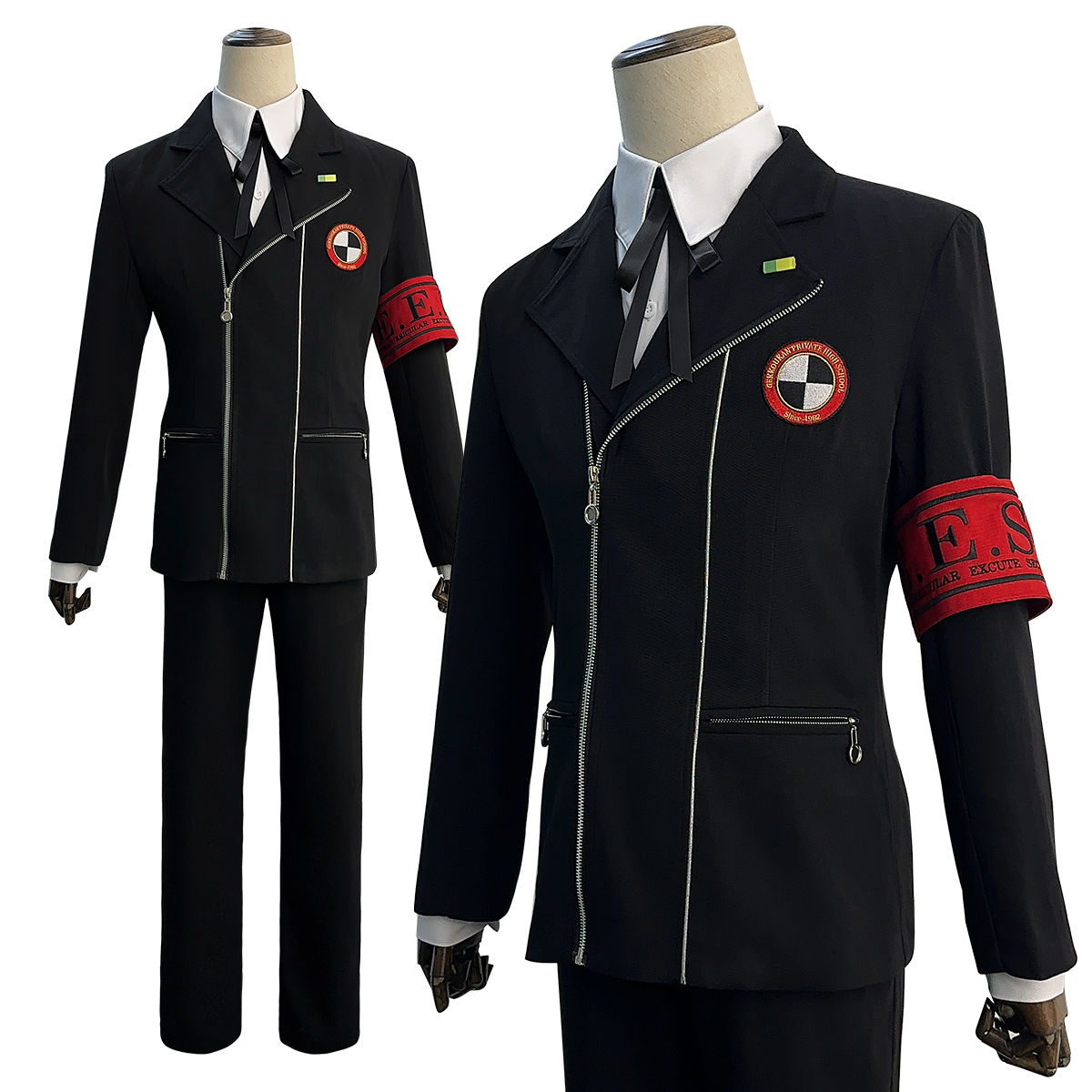 Men Formal Wear Set - 優木まことコスプレ男性学校制服衣装アニメペルソナ 3 リロード変装衣装成人男性ロールプレイハロウィンアイギススーツ