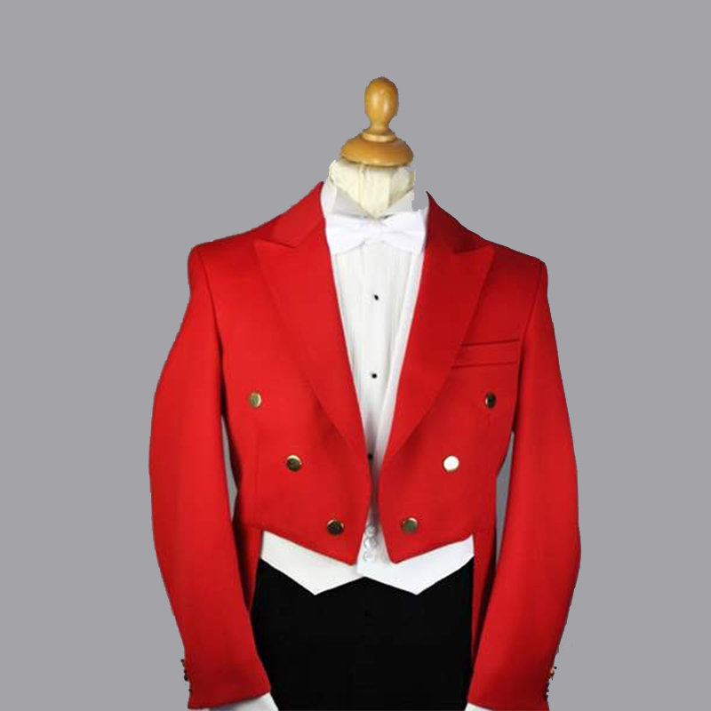 レッドタキシード燕尾服コレクション |   オーダーメイドの - Formal Wear For Men Black Suit のレビューと価格