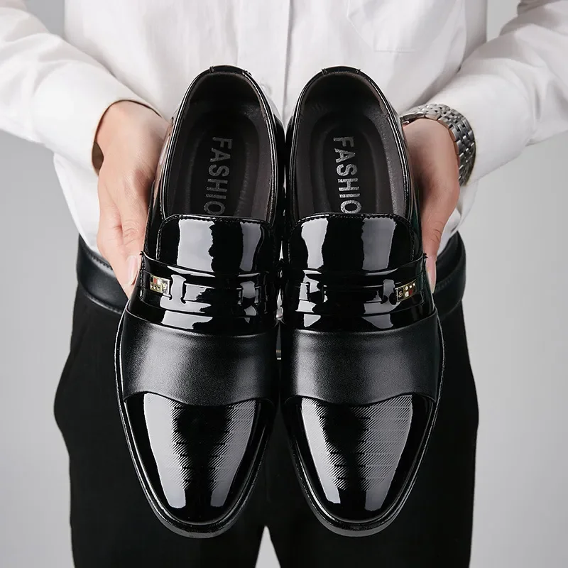 男性用革靴結婚式フォーマルオックスフォードビジネスカジュアル - Men'S Luxury Formal Wear のレビューと価格