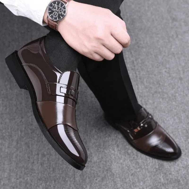 男性用革靴結婚式フォーマルオックスフォードビジネスカジュアル - Men'S Luxury Formal Wear のレビューと価格