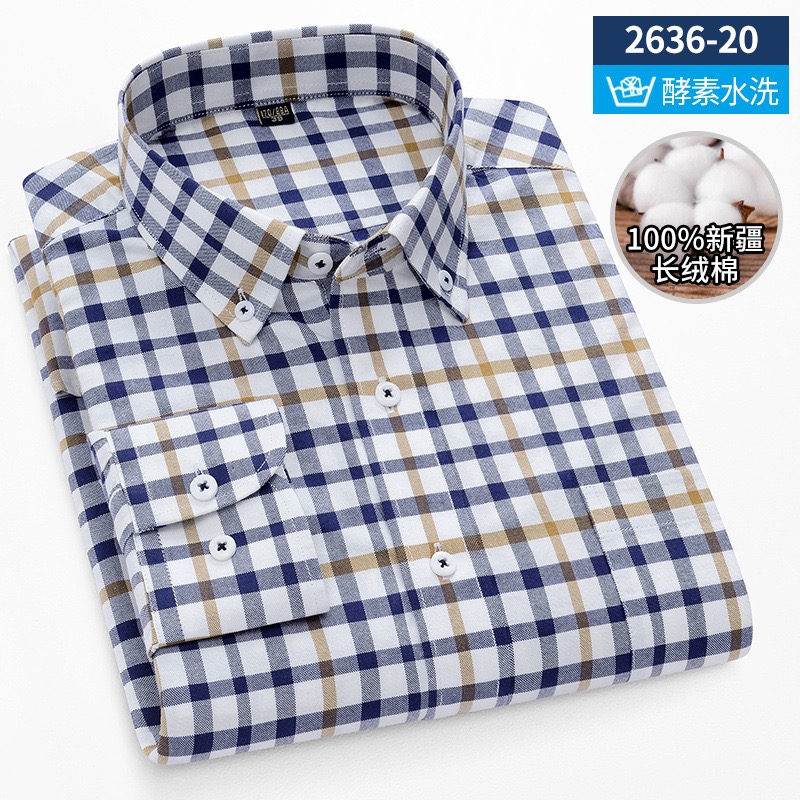 メンズ長袖シャツ,コットン,通気性,快適,カジュアル,スリム - Men Formal Wear For Summer のレビューと価格
