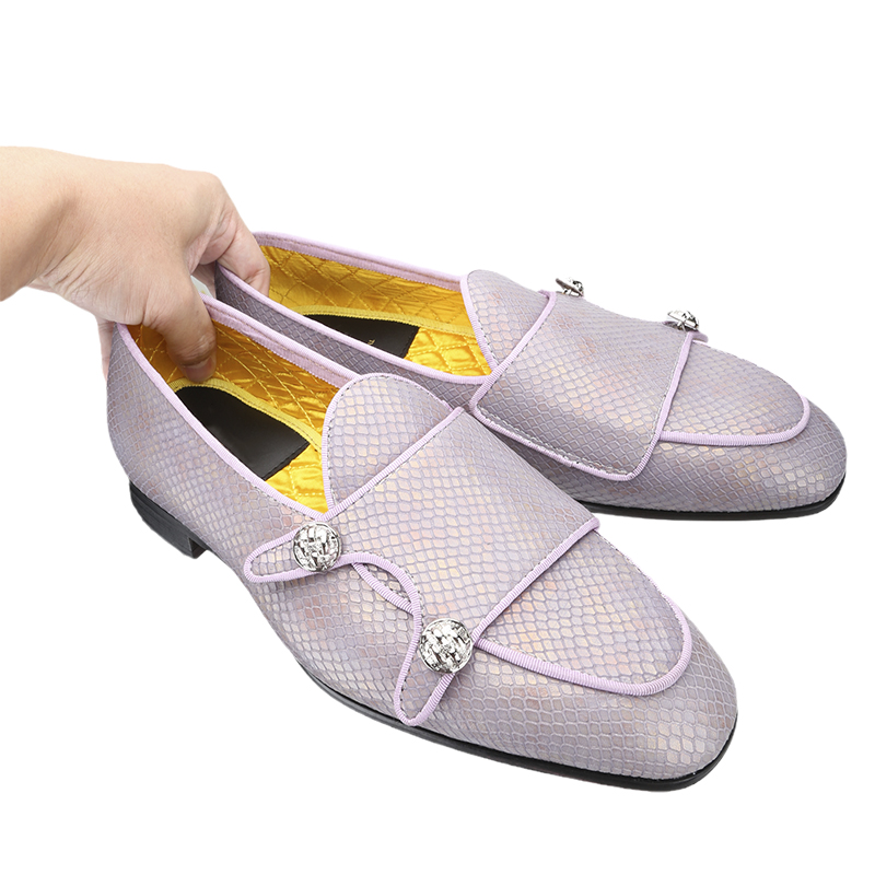 Piergitar バイオレットドラゴンスケールパターン本革 - Scale - Men Formals & Ethnic Wear のレビューと価格