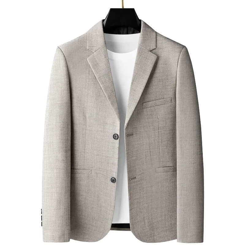 メンズカジュアルウェア,ジャケット,ジャケット,無地,スリム - Men Formal Wear For Summer のレビューと価格