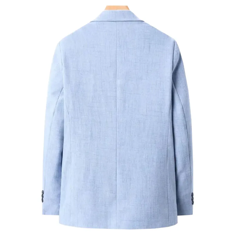 メンズカジュアルウェア,ジャケット,ジャケット,無地,スリム - Men Formal Wear For Summer のレビューと価格