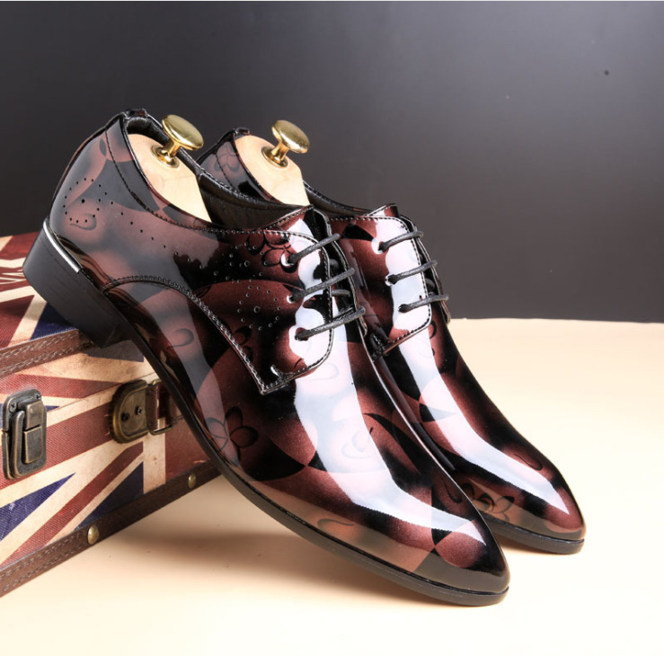 花柄のメンズオフィスシューズ,フォーマルレザーシューズ,ラグ - Men'S Luxury Formal Wear のレビューと価格