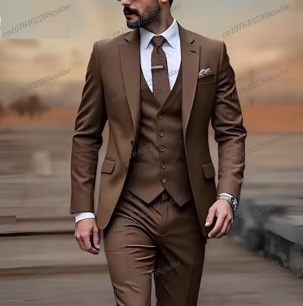 ピンクフォーマルな機会男性スーツ結婚式パーティー新郎花婿の付 - Men Formal Wear Pink のレビューと価格