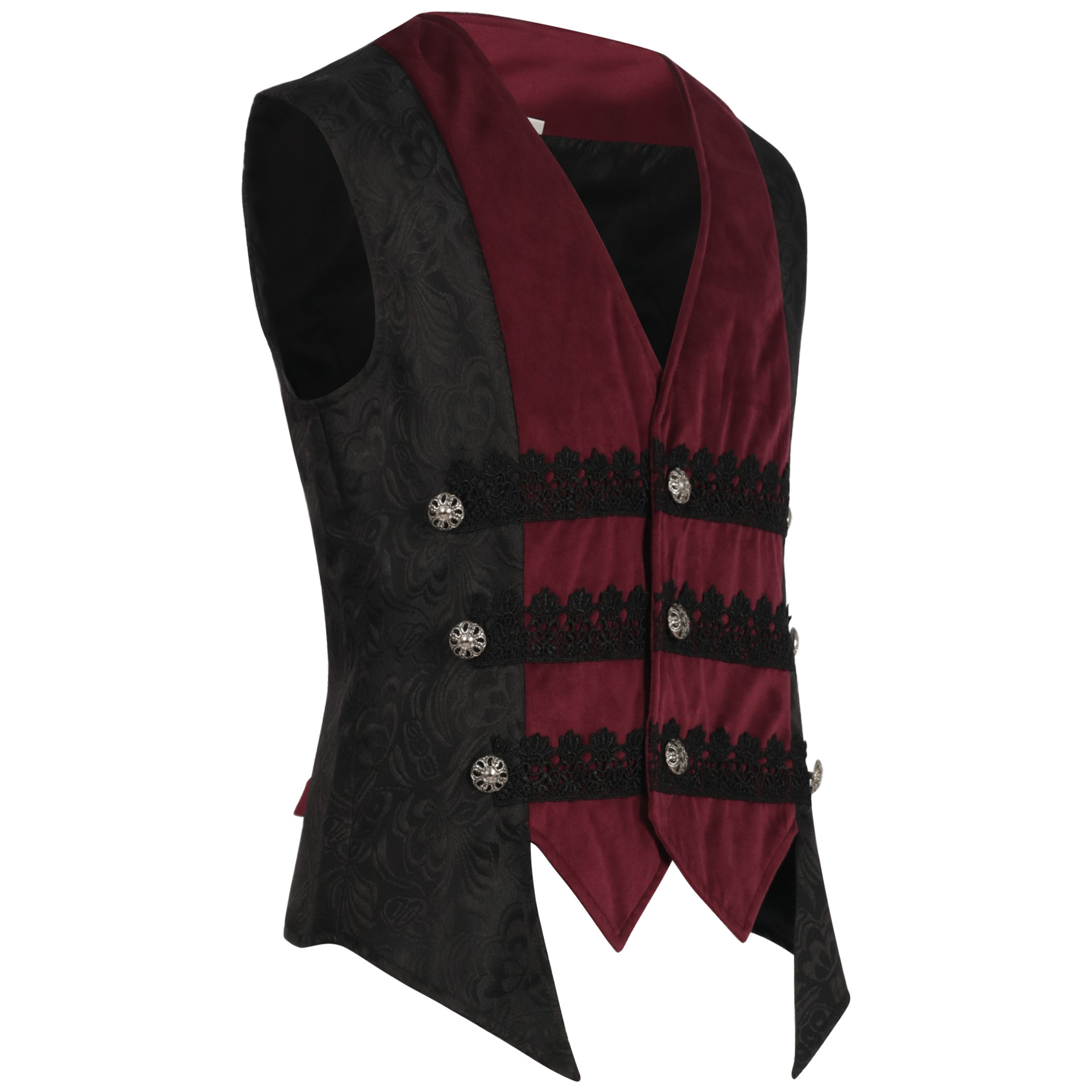 新しいメンズファッション：中世風メンズベスト ハロウィン用  - Men'S Medieval Formal Wear のレビューと価格