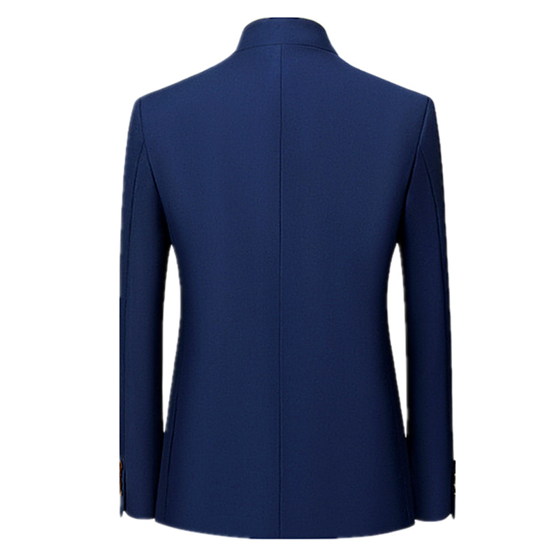 2026年 メンズ 中華風 長袖スーツジャケット 韓国風 フ - Formal Wear For Men Black Suit のレビューと価格