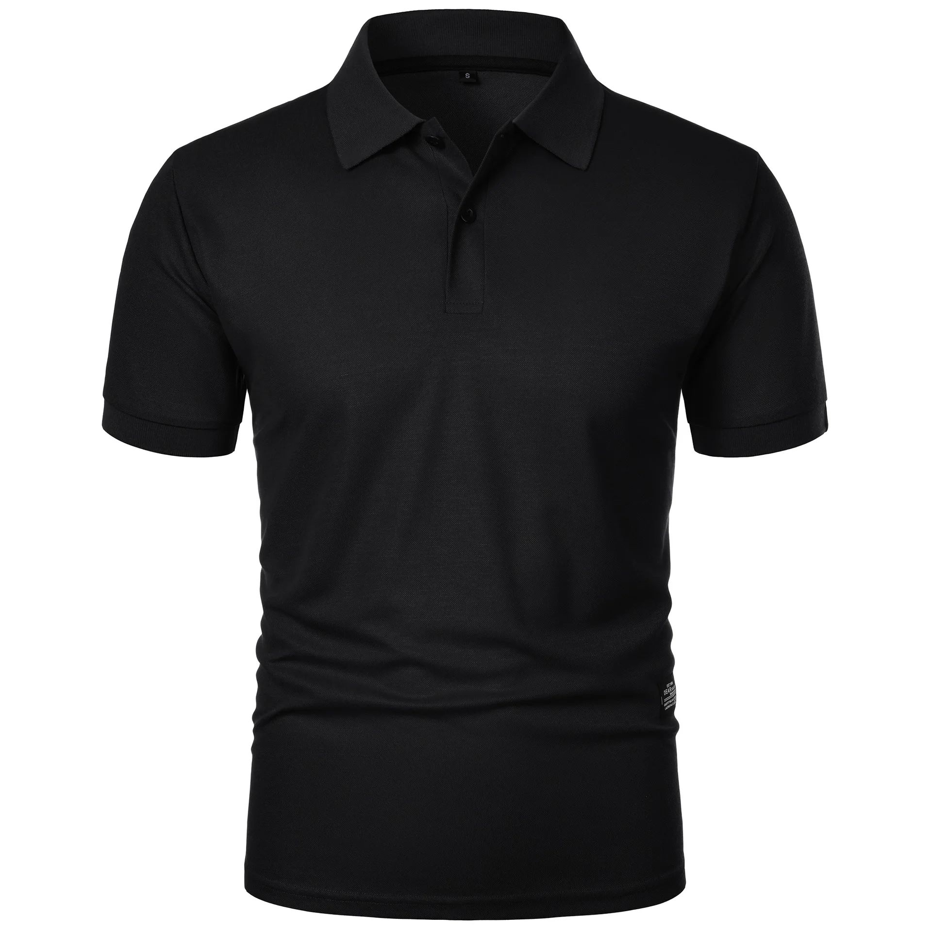 メンズ カジュアル ポロシャツ ブラック フレンチ ブルロッ - Men Formal Wear For Summer のレビューと価格