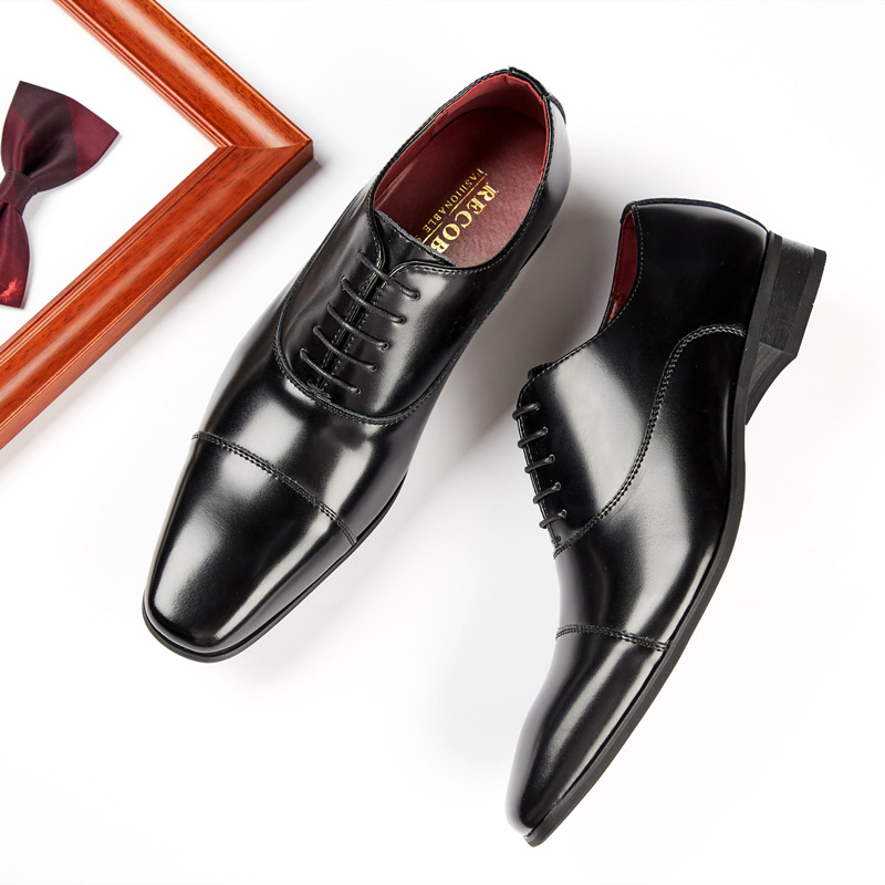 2025年ビジネスニューファッションメンズドレスシューズレザ - Men'S Luxury Formal Wear のレビューと価格