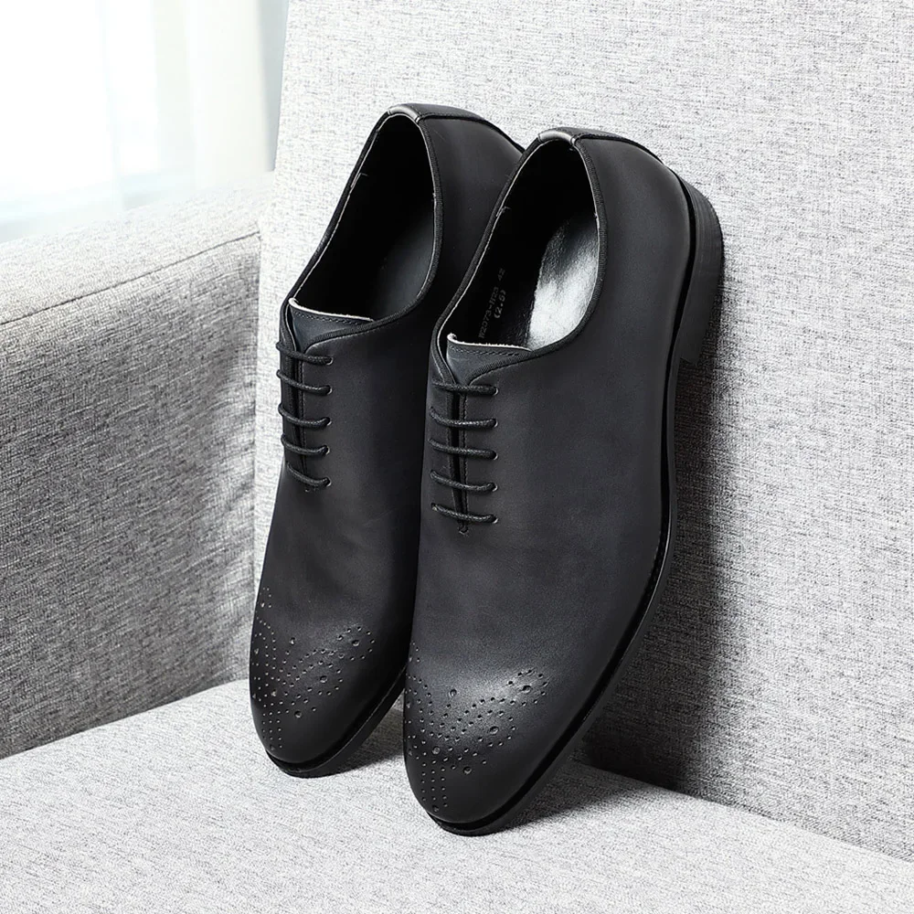高級デザイナーメンズビジネスドレスシューズ手作りイタリアンス - Men'S Luxury Formal Wear のレビューと価格