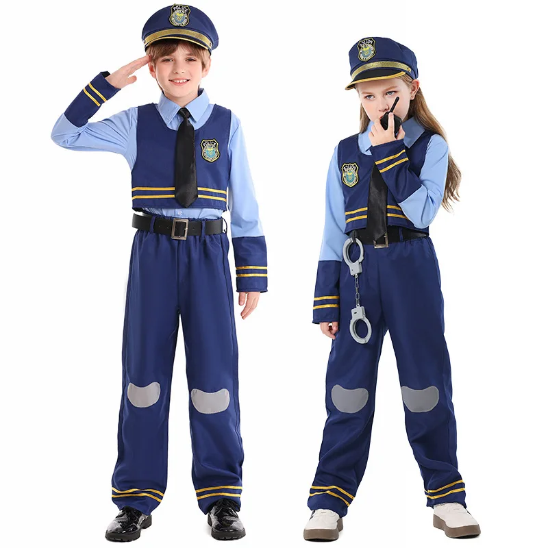 女の子用コスプレ ジュディ・ホップス 警察官コスチューム 子 - Men Formal Wear Set のレビューと価格
