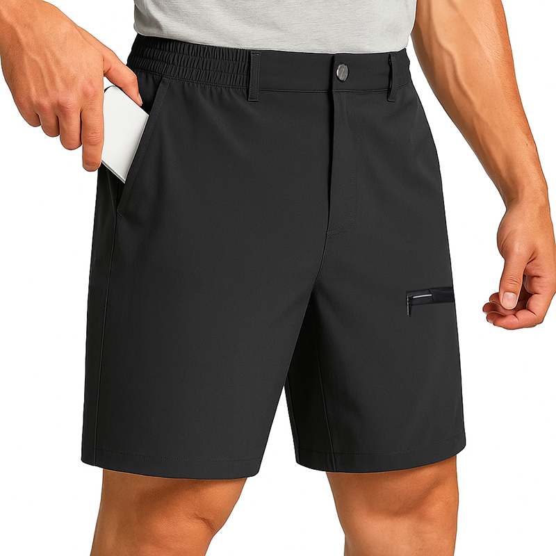 ドレスショーツ男性速乾性カジュアルバミューダショーツ夏アイス - Men Formal Wear For Summer のレビューと価格